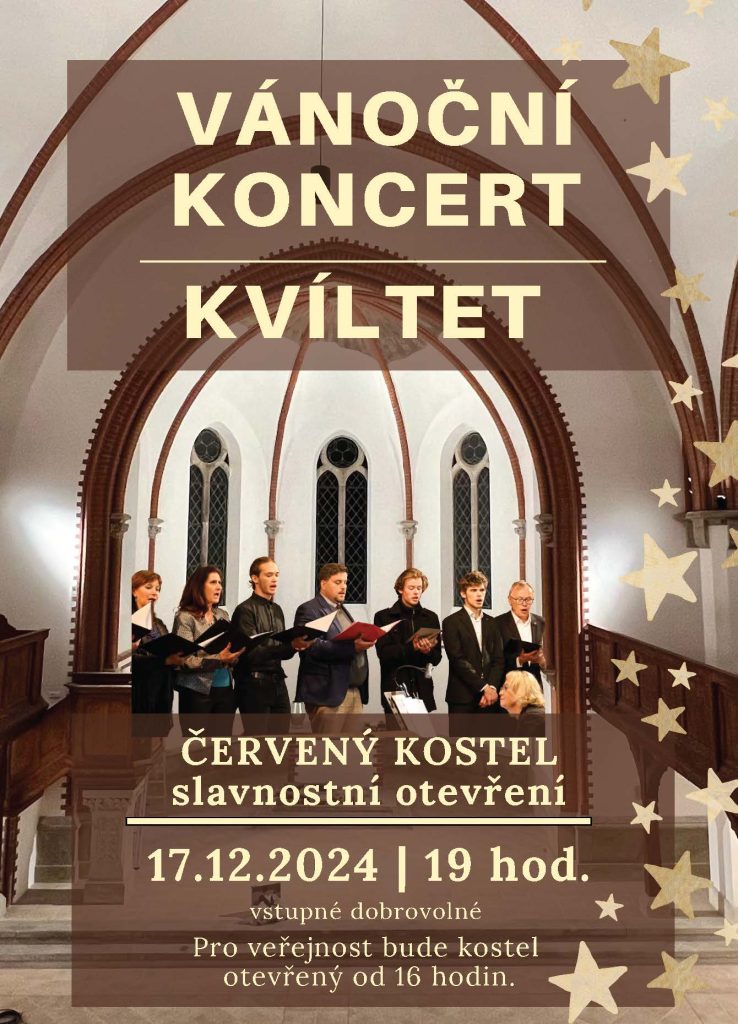 Vánoční koncert - KVÍLTET - Červený kostel